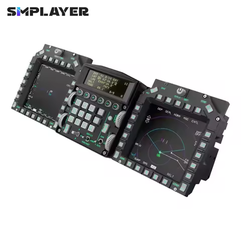 WINWING Viper MIP Multifunctional Flight Simulator Control Panel MFD + USB3.0 Display + F-16 ICP Kit