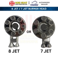 7 Jet/ 8 Jet Burner Head for Homelux HST-27SS HDS-777 MILUX MST-27SS Chelstar CGC-689 iSonic IGB-288