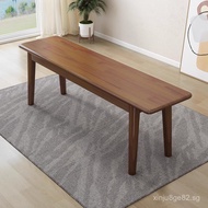 Solid Wood Long Bench Living Room Dining Table Stool Modern Simple Natural Wood Board Bench Long Cha