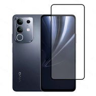 For vivo T4x T4 T3x T3 T2x T2 4G 5G Lite India HD Black Edge Tempered Glass Film For vivo T1x T1 4G 