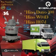 { 27050-1112A } Alternator Hino Dutro 300 W04D / H07D [ With Pump ] [ 2Pin ] [ 45Apm ] [ 24V ] [ B-B