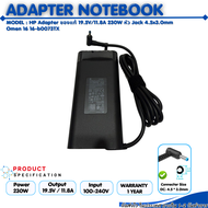 (ส่งฟรี ประกัน 1 ปี ) HP Adapter ของแท้ 19.5V/11.8A 230W หัว Jack 4.5x3.0mm Omen 16 16-b0073TX HP022