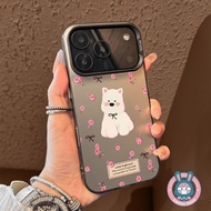 Cute Dog Phone Case For Realme Narzo N65 N61 N63 N55 N53 80 Lite 70 Pro 70X 60X 50 50A Prime 30A 20A