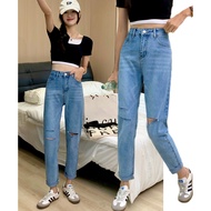 Naikan Clothing/24h Out 98% Cotton Elastic Gauge Slightly Brushed Skinny Stretch Jeans Tannin