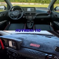 New i10 09-25 Carbon Leather Taplo Carpet: Protects From Sun; Extends Lifespan.