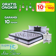 Comforta Spring Bed Superfit Neo Silver kasur only 160 180 200 100 120 x 200