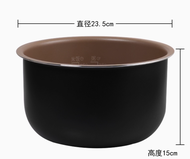 หม้อหุงข้าวเหมาะสำหรับฟิลิปส์หม้อด้านใน HD3067 HD3068 HD3038/HD3157ไม่ติดหม้อด้านใน5L