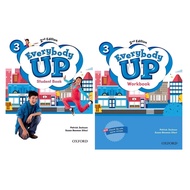 Sách - (Bộ 2 cuốn) Everybody Up 3 - Bản 2nd Edition - Tặng file nghe