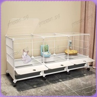 Indoor Large Rabbit Cage Villa Warm Winter Sleeping Hideout Nest for Pygmy Rabbit