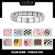Special Symbol Charm Italian Charm Bracelet, Italian Charm Bracelet Stainless Steel