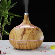 Air Humidifier Aroma Diffuser FREE Aroma Oil 20ml Air Treatment Humidifiers Home Fragrance เครื่องเพิ่มความชื้นในอากาศ ไฟLED Aroma Lamp Aromatherapy Ultrasonic aroma diffuser เครื่องทำไอน้ำ ความจุ