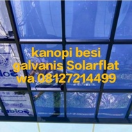 Kanopi Besi Hollow Galvanis Atap Solarflat 1 2 Mm 08127214499