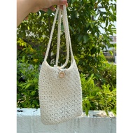 Jcraft Knitted Shoulder Bag (Very Large Capacity)  Keychain Handicraft