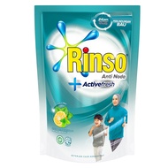 Rinso Liquid Detergent Anti-stain Active Fresh Yuzu Amp; Mint 700 ml - Protection From Bacteria