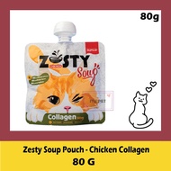 Zesty Cat Soup Pouch | Salmon - 80g