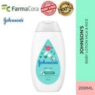 JOHNSON Baby Lotion 200ml - Milk &amp; Rice