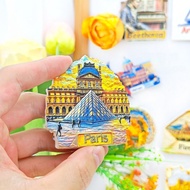 French Paris Nice Lyon 3D Magnets Louvre Perfume Souvenir Decor