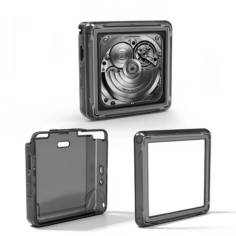 For For Anbernic RG Rotate TPU Protective Case Clear Soft Skin Cover Anti Scratch Housing Gaming Con