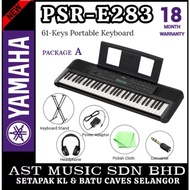 Yamaha PSR-E283 61-Keys Portable Keyboard (psre283) – Package A