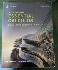 Essential Calculus: Early Transcendental Functions 4/e