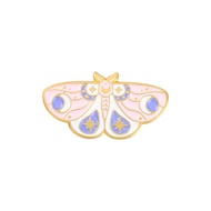 Colorful Moth Butterfly Enamel Pins Cute Butterfly Brooch Lapel Pin Badge Cartoon Insect Jewelry Gif