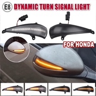 2pcs Dynamic Blinker For Honda Civic 8th MK8 Hatchback 3D 5D FN FK 1 2 3 LED Turn Signal Light Side 