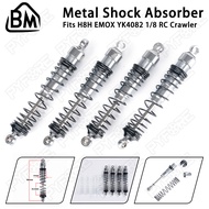 BM Alloy Shock Absorber 105MM for H8H EMOX YK4082 1/8 RC Model Car Crawler Accessories
