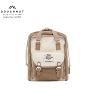 DOUGHNUT BAG : Macaroon Mini Fairies and Friends Series : Cream x Hazelnut กระเป๋าโดนัท กระเป๋าเป้ ก