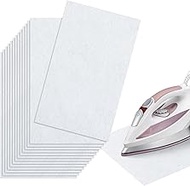 Briwooody 30 Pcs 6 x 10 Inch Hot Iron Cleaner Sheets Faultless Cream Stainless Steel Soleplate Iron
