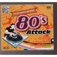 CD Extended Remix 80's Attack ( 2 CD )