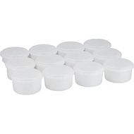 DOSHISHA Ice Cups Size M, Set of 12, for use with shaved ice, approx. 9.6 cm diameter x 5.4 height m