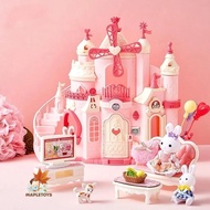 Rabbit BIG windmill Castle doll house toy house rabbit castle children's toy doll house rabbit rabbi