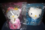 【麥當勞2000年收藏品】Hello Kitty 東京之戀 布偶娃娃 (2個一對)~全新.未拆
