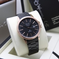 ALEXANDRE CHRISTIE 1008 MD RANTAI PRIA BLACK ROSEGOLD ORIGINAL GARANSI