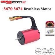 Surpass Hobby KK 3670 3674 Waterproof Brushless Motor 5mm For 1/10 1/8 RC Drift Racing Car Truck