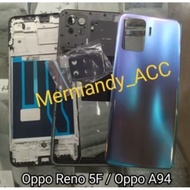 Casing housing casing full set Oppo Reno 5f Oppo a94 frame + Bezel + backdoor