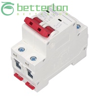 BETTER-LONTIME Home Circuit Breaker, 2P DZ47-63Z Circuit Breaker, DIN Rail Mount 6000A Breaking Capa