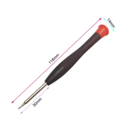 Wholesale T2 T3 T4 T5 T6 T8 PH00 0. 6Y 0.8 Pentalobe Plastic Black Screwdriver for iPhone Mobile Pho
