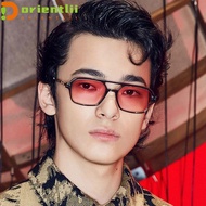 ORIENTLII Square Sunglasses, UV400 Protection Retro Style 70s Sun Glasses, Fashion Summer Vintage Ey