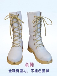 รองเท้าสำหรับตัวละครการ์ตูน ZOEM RUMI Cosplay รองเท้าเด็กสำหรับงานคอนเสิร์ต Kpop หัวกะโหลกและมวยปล้ำ