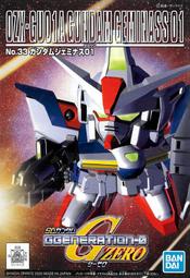 BANDAI 萬代【BB戰士、SD鋼彈G世代-ZERO、No.33】GUNDAM GEMINASS 01 雙子座鋼彈1號