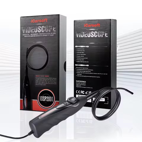 iCarsoft VDSP2000 Videoscope HD Inspection Camera for CR MAX BT/CR Ultra,IP67 Waterproof & 6 adjusta