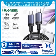 IPHONE UGREEN 65906 / 65907 / 65908 / 65909 USB-C to USB-C Nylon Braided Cable 240W Fast Charging Ch