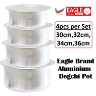 Eagleware Helang Periuk Degchi Aluminium Helang Merah Eagleware Periuk Degchi 30cm-36cm