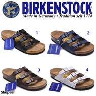 Birkenstock Vintage floral beach sandals for men and women Women's Florida Series 35-46 lrq8