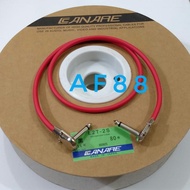 Kabel jumper efek gitar 100 cm jack gitar model pipih
