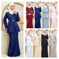 Juwita Kurung Moden #784 New Arrival Baju Raya Kurung Peplum Kurung Lace Mini Kurung Baju Muslimah