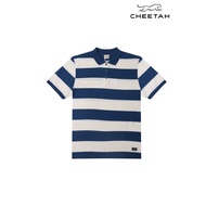 Cheetah Men Regular Fit Cotton Blend Short Sleeve Polo Shirt - 76940