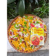 [Five-color spiral pasta] 500gr Vegetable pasta, five-color pasta, tube pasta, spiral pasta, C-shape