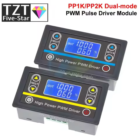 PP1K Dual Mode Signal Generator PP2K PWM Motor Speed Regulator 8A 150W Frequency Duty Cycle Adjustab